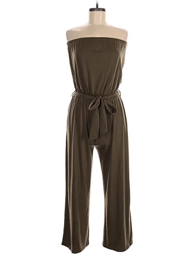 Pre-owned Zesica Jumpsuit In Brown