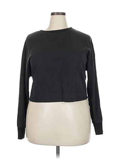 Pre-owned Zesica Long Sleeve T-shirt In Black