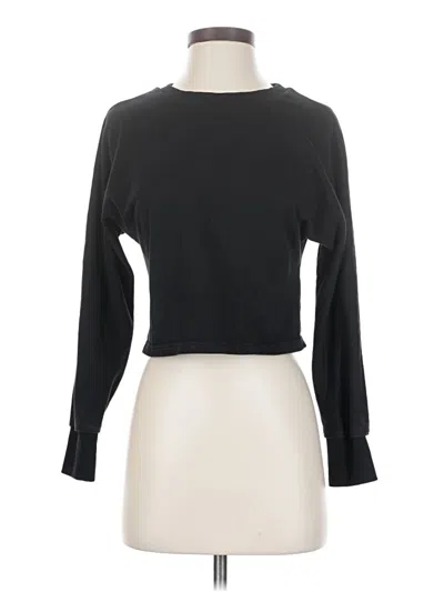 Pre-owned Zesica Long Sleeve T-shirt In Black