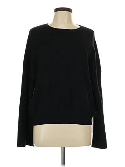 Pre-owned Zesica Long Sleeve T-shirt In Black