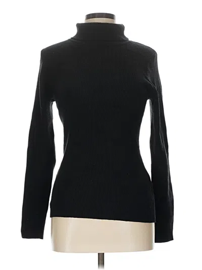 Pre-owned Zesica Long Sleeve Turtleneck In Black