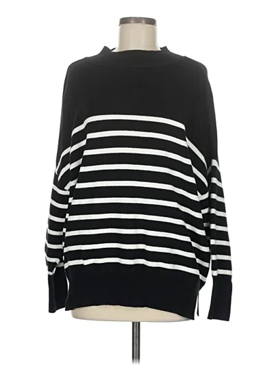 Pre-owned Zesica Pullover Sweater In Black