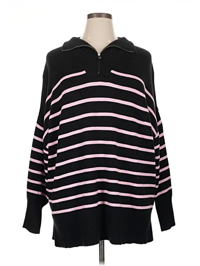 Pre-owned Zesica Pullover Sweater In Black