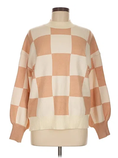 Pre-owned Zesica Pullover Sweater In Brown
