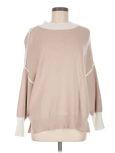 Pre-owned Zesica Pullover Sweater In Brown