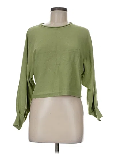 Pre-owned Zesica Pullover Sweater In Green
