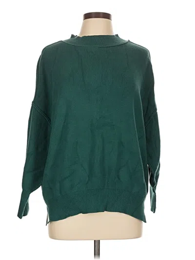 Pre-owned Zesica Pullover Sweater In Green