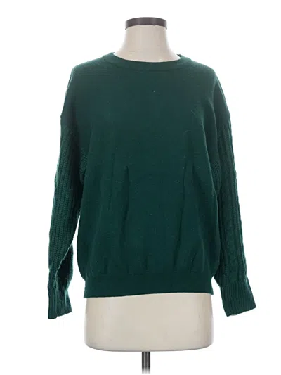 Pre-owned Zesica Pullover Sweater In Green