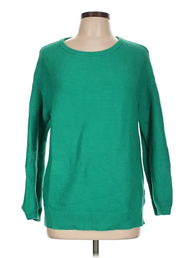 Pre-owned Zesica Pullover Sweater In Green