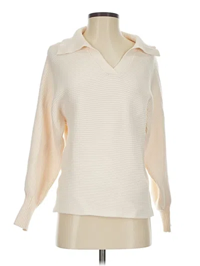 Pre-owned Zesica Pullover Sweater In Ivory