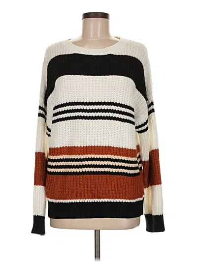 Pre-owned Zesica Pullover Sweater In Ivory