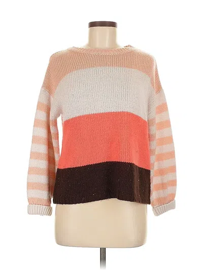 Pre-owned Zesica Pullover Sweater In Orange