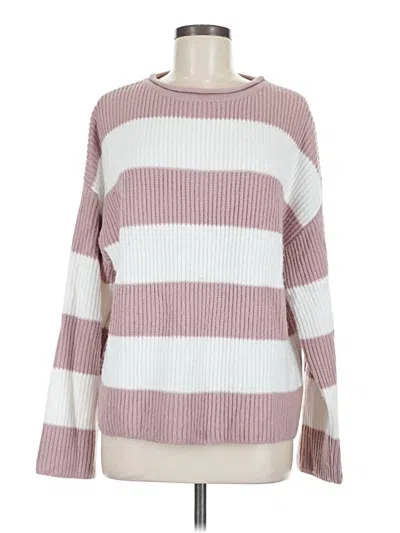 Pre-owned Zesica Pullover Sweater In Pink