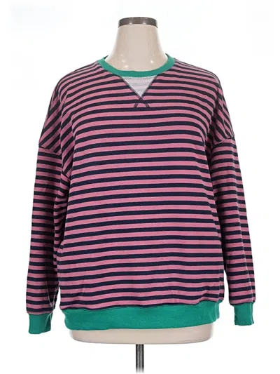 Pre-owned Zesica Pullover Sweater In Purple