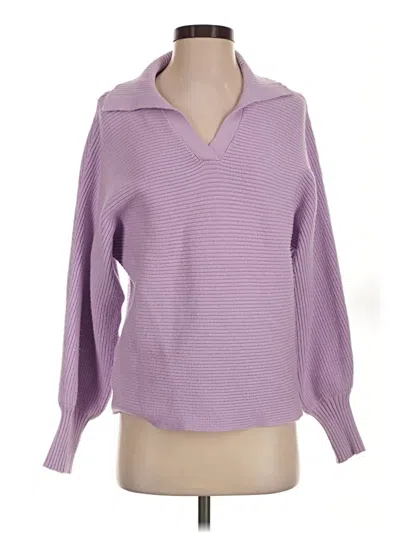 Pre-owned Zesica Pullover Sweater In Purple