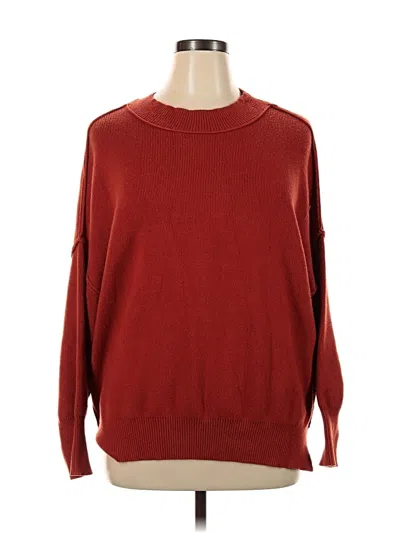 Pre-owned Zesica Pullover Sweater In Red