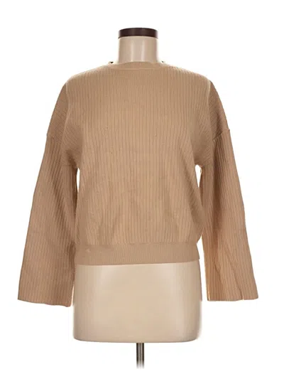 Pre-owned Zesica Pullover Sweater In Tan