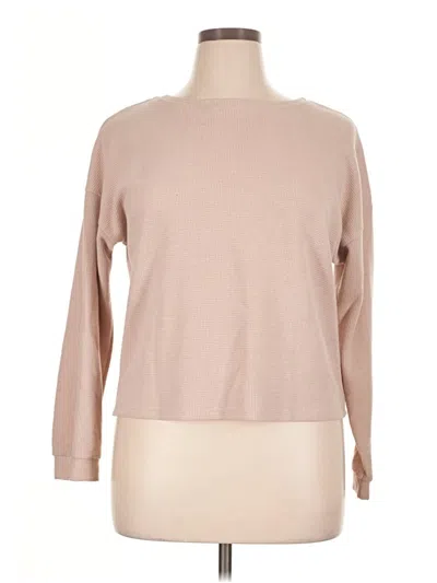 Pre-owned Zesica Pullover Sweater In Tan