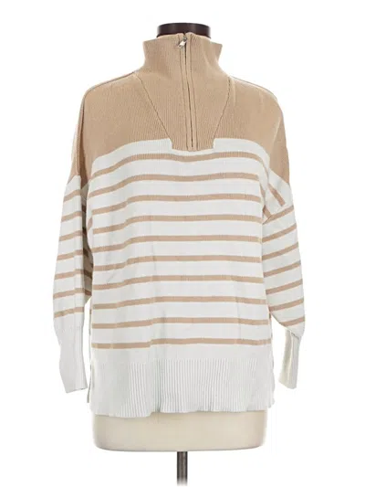 Pre-owned Zesica Pullover Sweater In Tan