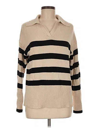 Pre-owned Zesica Pullover Sweater In Tan