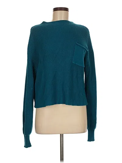Pre-owned Zesica Pullover Sweater In Teal