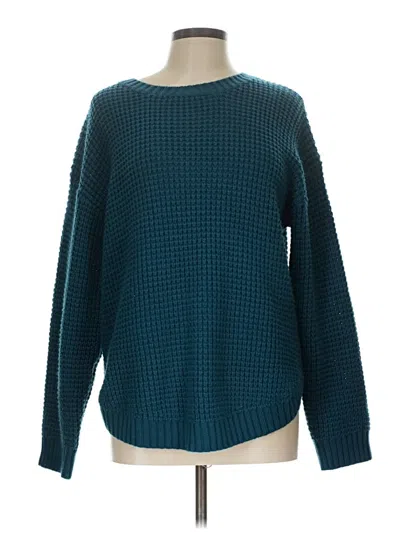 Pre-owned Zesica Pullover Sweater In Teal