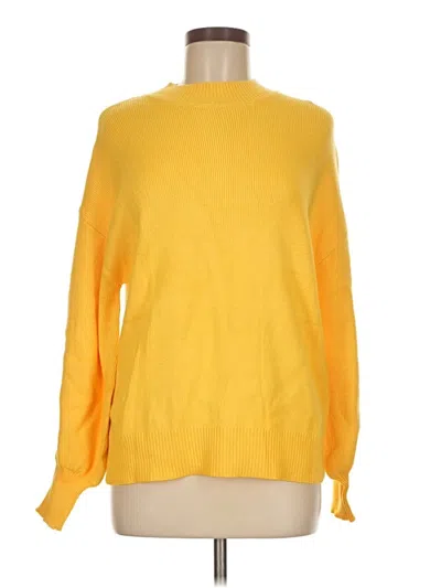 Pre-owned Zesica Pullover Sweater In Yellow