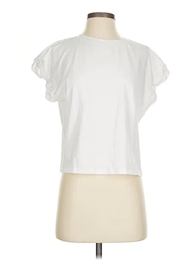 Pre-owned Zesica Short Sleeve T-shirt In Ivory