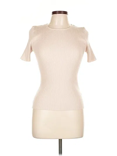 Pre-owned Zesica Short Sleeve Turtleneck In Brown