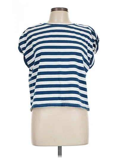 Pre-owned Zesica Sleeveless T-shirt In Blue