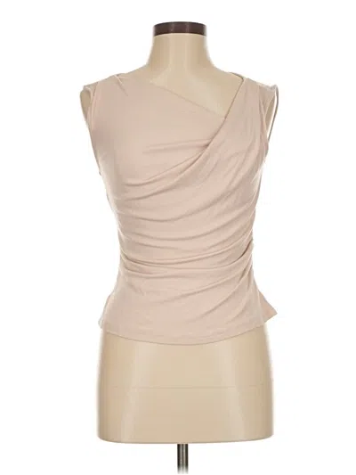 Pre-owned Zesica Sleeveless T-shirt In Brown