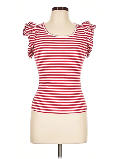 Pre-owned Zesica Sleeveless T-shirt In Red