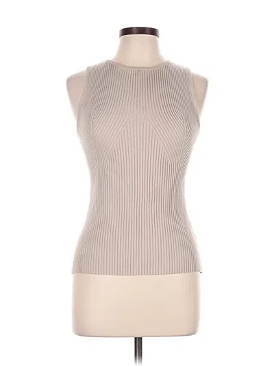 Pre-owned Zesica Sleeveless T-shirt In Tan
