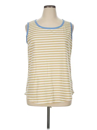 Pre-owned Zesica Sleeveless T-shirt In White
