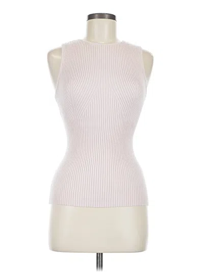 Pre-owned Zesica Sleeveless T-shirt In White