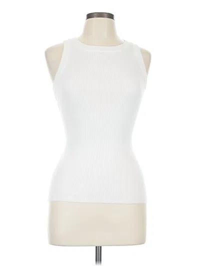 Pre-owned Zesica Sleeveless T-shirt In White