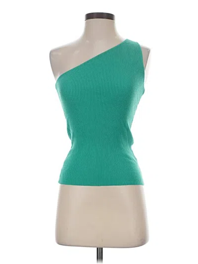 Pre-owned Zesica Sweater Vest In Green