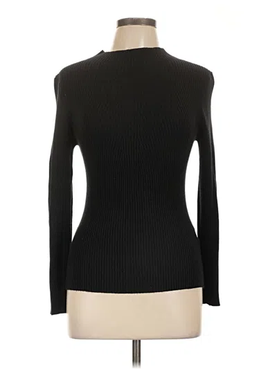 Pre-owned Zesica Turtleneck Sweater In Black