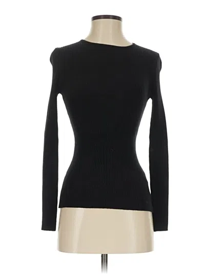 Pre-owned Zesica Turtleneck Sweater In Black