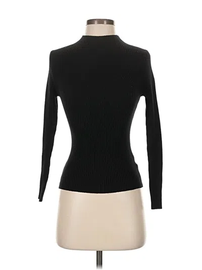 Pre-owned Zesica Turtleneck Sweater In Black