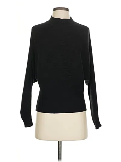 Pre-owned Zesica Turtleneck Sweater In Black