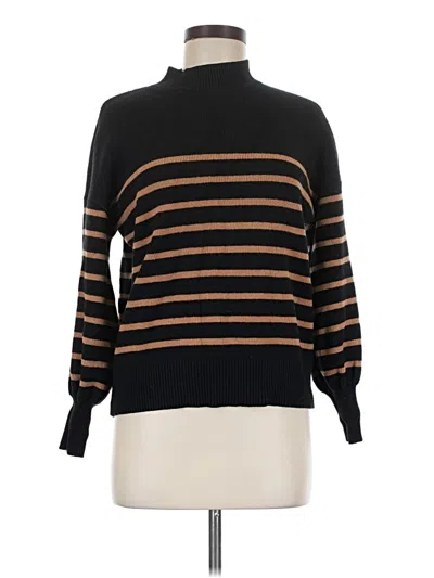 Pre-owned Zesica Turtleneck Sweater In Black