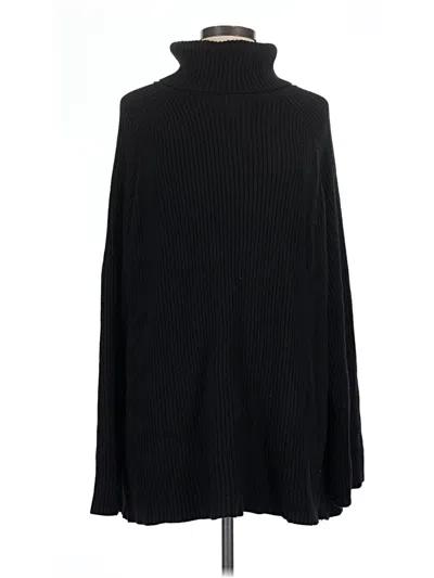 Pre-owned Zesica Turtleneck Sweater In Black