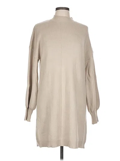 Pre-owned Zesica Turtleneck Sweater In Brown