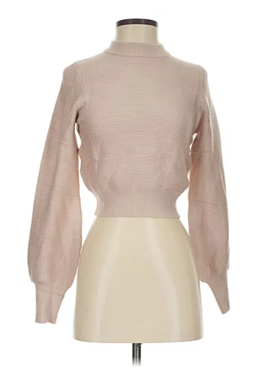 Pre-owned Zesica Turtleneck Sweater In Brown