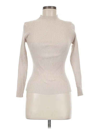 Pre-owned Zesica Turtleneck Sweater In Brown