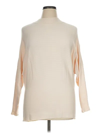 Pre-owned Zesica Turtleneck Sweater In Ivory