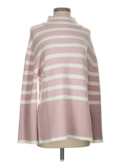 Pre-owned Zesica Turtleneck Sweater In Pink