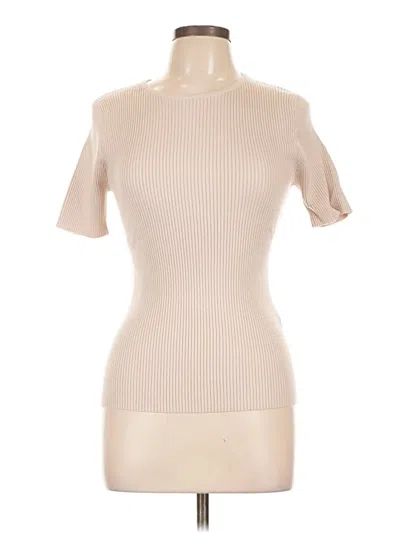 Pre-owned Zesica Turtleneck Sweater In Tan