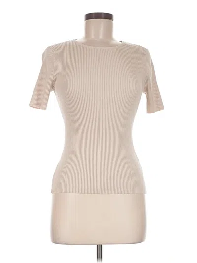 Pre-owned Zesica Turtleneck Sweater In Tan